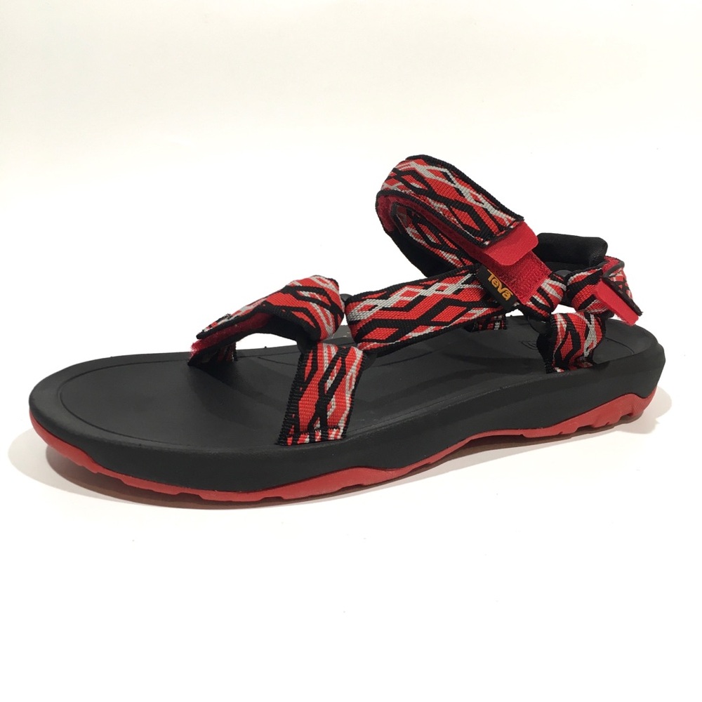 TEVA HURRICANE XLT 2 SPORT SANDALS -RED / BLACK -YOUTH US 6 /WOMEN’S US 8 -NEW